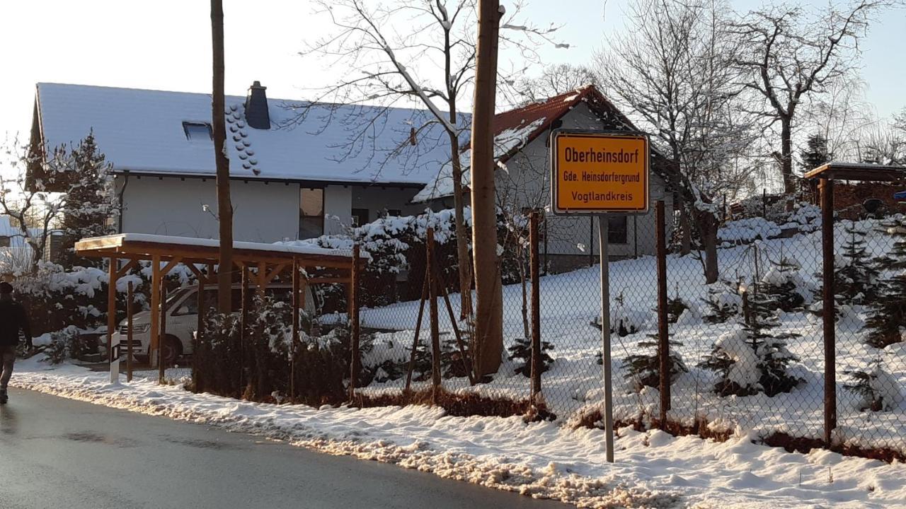 Ferienwohnung Reissmann Heinsdorfergrund 외부 사진